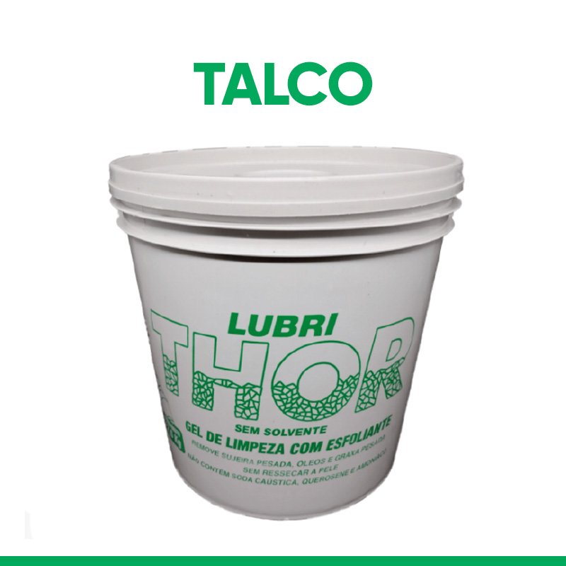 Gel Desengordurante Lubri Thor 2,5Kg com Esfoliante - Talco